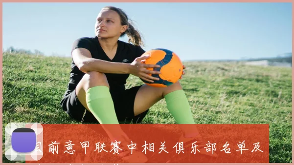 目前意甲联赛中相关俱乐部名单及基本资料总览